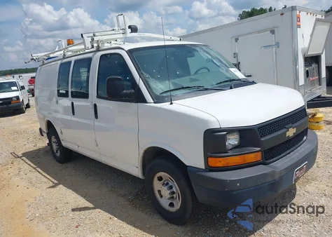 2016 Chevrolet Express 2500 Work Van из США, поврежденный, VIN 1GCWGAFF5G1337128